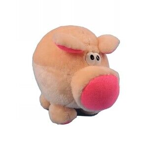 Vtg 80s Cloud 9 Plush Pig Carnival Prize Toy Dan Brechner Stuffed Animal 9"